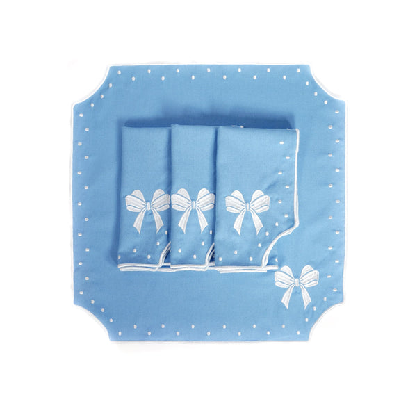 Darling Blue Napkins – Set of 4