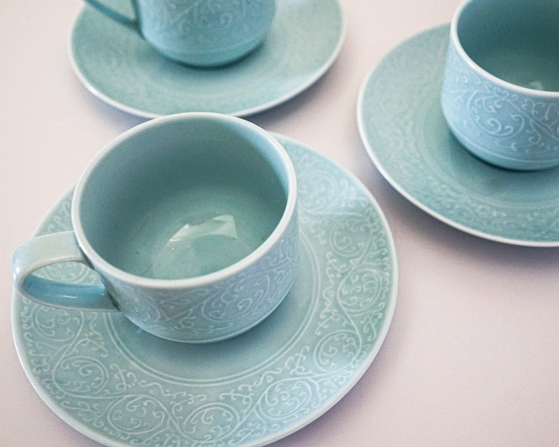 Lace Cup & Saucer, Buy 4 Get 6