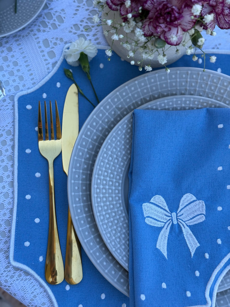 Darling Blue Placemats - Set of 4